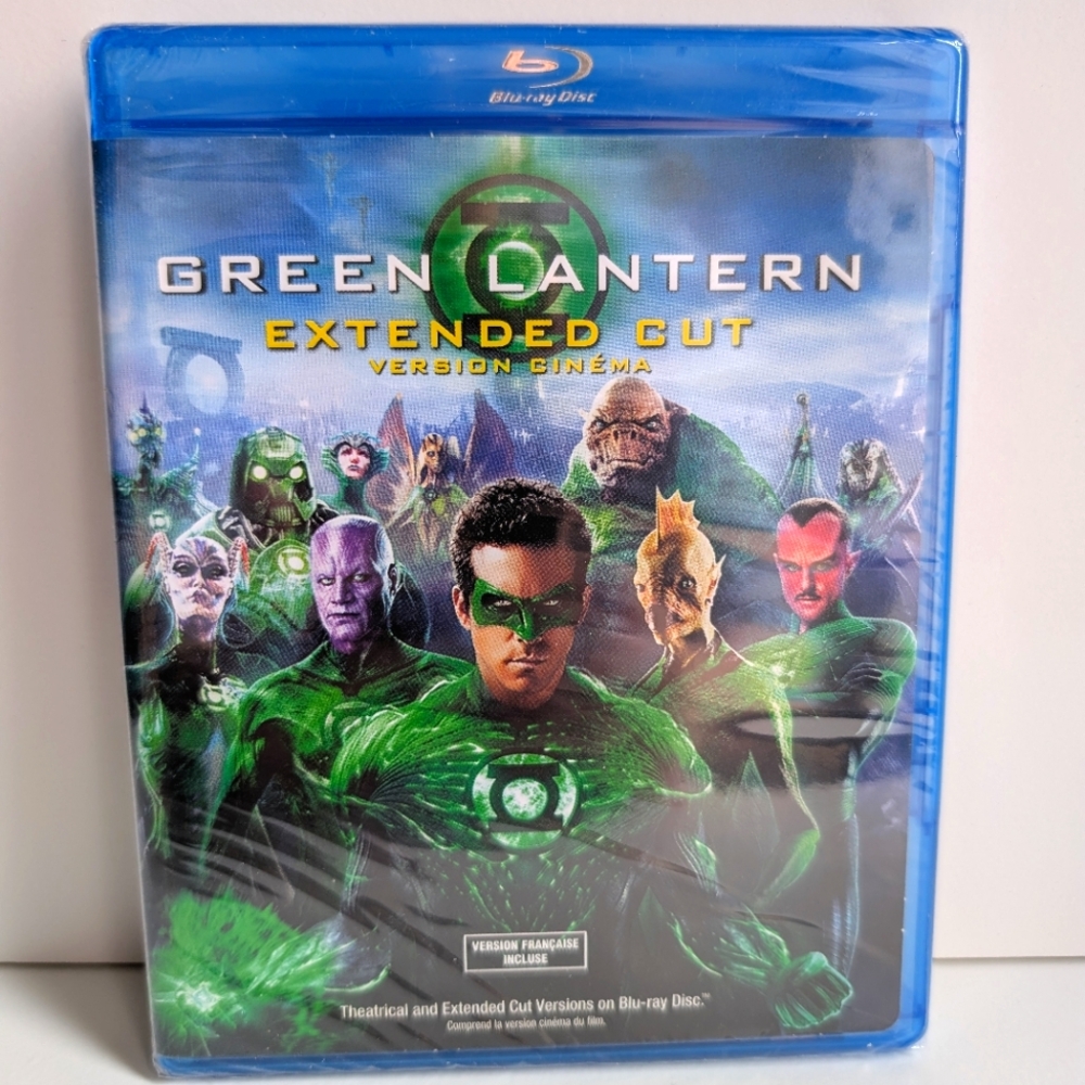 4/$20  Green Lantern Movie -  blu ray - NEW sealed  - Starring Ryan Reynolds